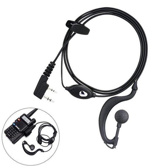 Per BAOFENG Walkie Talkie Interfono In-Ear Cuffie durevoli