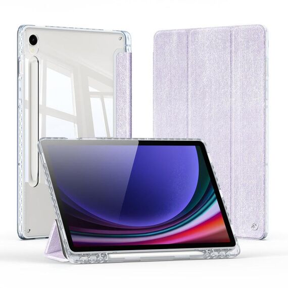 Custodia smart tablet PU+TPU per Samsung Galaxy Tab S9 / S9 FE DUX DUCIS Unit Series (viola)