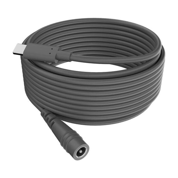 Adattatore di ricarica per computer da tipo C a DC 5,5x2,1 mm 100 W, lunghezza: 10 m