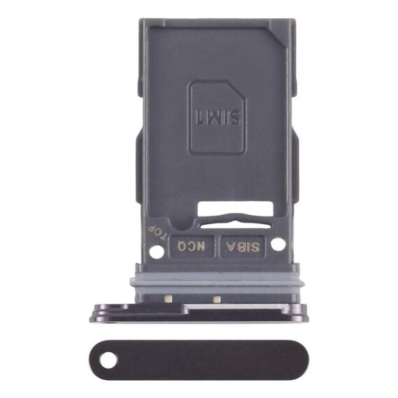 Per Samsung Galaxy S24 SM-S921B Vassoio scheda SIM originale (grigio)