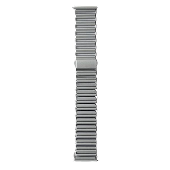 Per Samsung Galaxy Watch 7/6/5 Cinturino in metallo a catena cava (argento bianco)