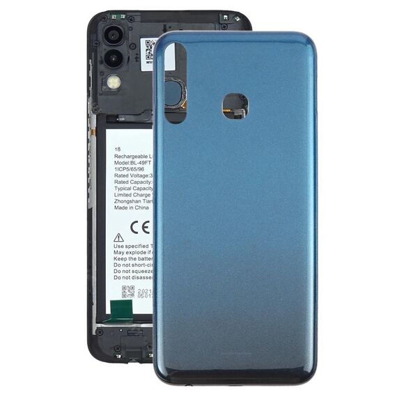 Per Infinix Hot 8 Lite X650 Cover posteriore batteria originale (blu)