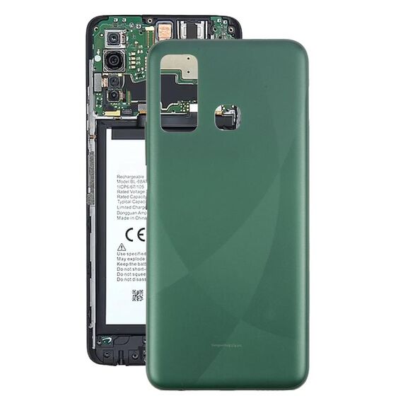 Per Infinix Hot 9 X655 Cover posteriore batteria originale (verde)