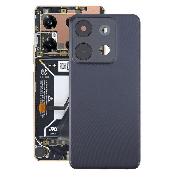 Per Infinix Smart 7 X6515 Cover posteriore batteria originale (nero)