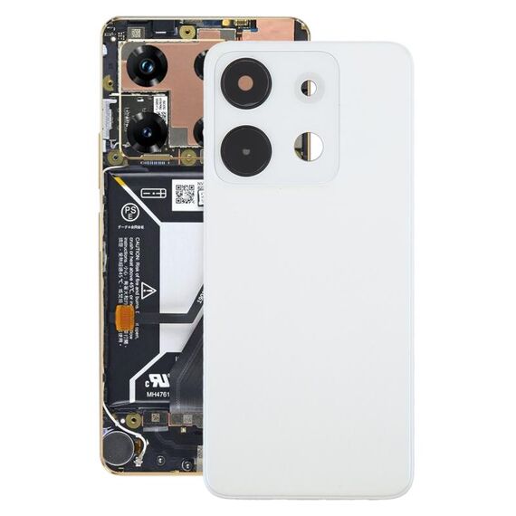 Per Infinix Smart 7 X6515 Cover posteriore batteria originale (bianca)
