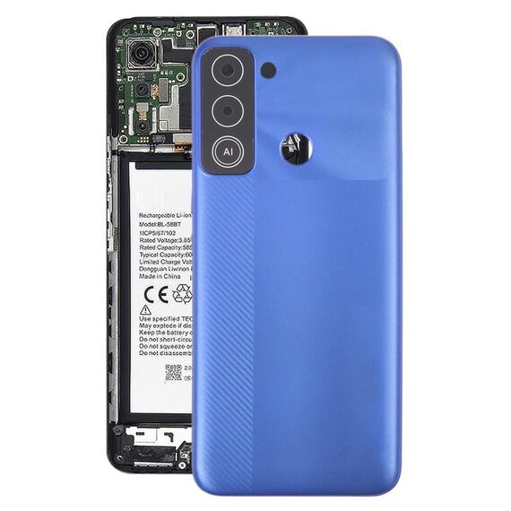 Per Tecno Pop 5 LTE Cover posteriore batteria originale (blu)