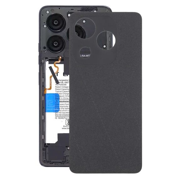 Per Tecno Spark 20C Cover posteriore batteria originale (nero)