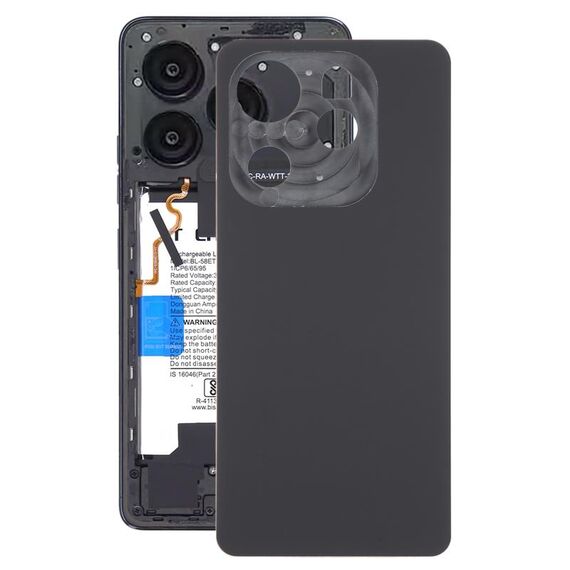 Per Tecno Spark 20 Pro Cover posteriore batteria originale (nero)