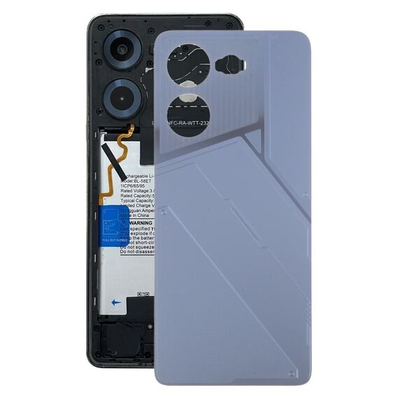 Per Tecno Pova 5 4G Cover posteriore batteria originale (nero)