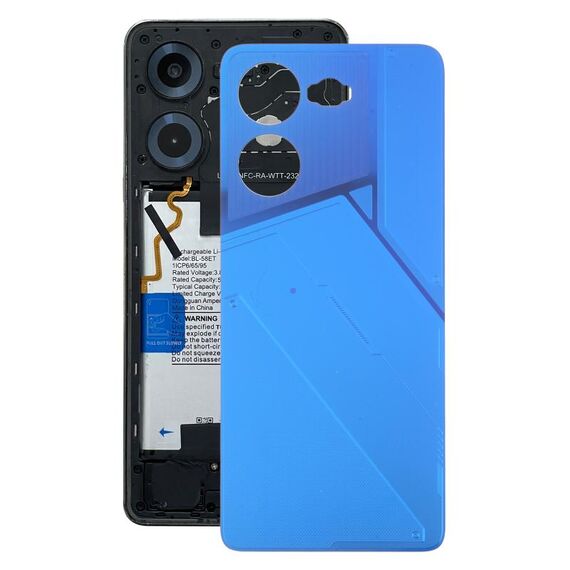 Per Tecno Pova 5 4G Cover posteriore batteria originale (blu)
