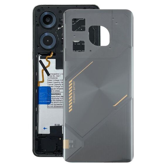 Per Tecno Pova 6 Neo 4G Cover posteriore batteria originale (nero)