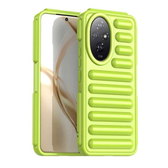 Custodia per telefono IMD color caramella per Honor 200 Capsule Series (verde)