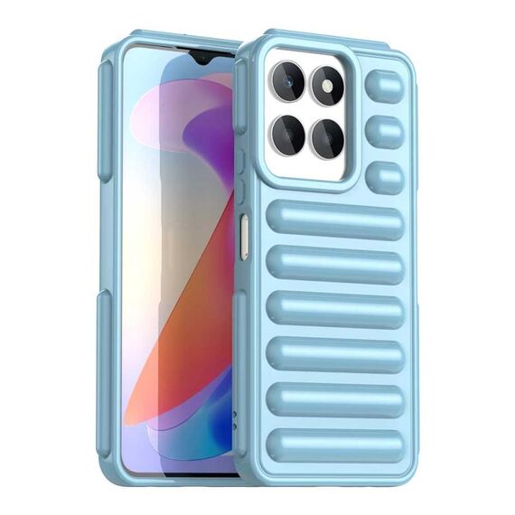 Custodia per telefono IMD color caramella della serie Capsule per Honor X6a (blu)
