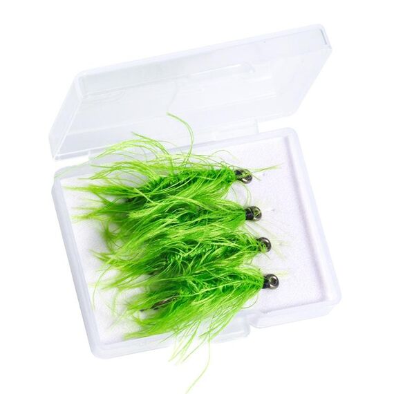 4 pezzi/scatola ganci imitazione erba acquatica ganci da pesca ganci per erba (4#)