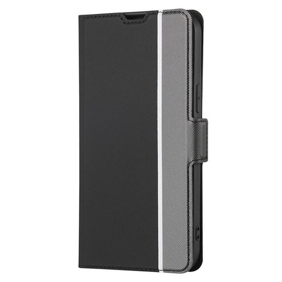 Per vivo iQOO Z9x 5G Twill Texture Custodia in pelle con pulsanti laterali (nero)