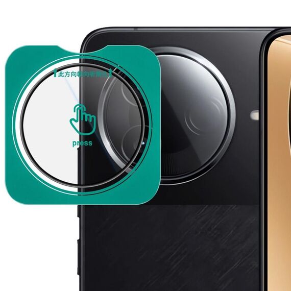 Per Redmi K80 imak HD Glass Pellicola per obiettivo della fotocamera posteriore, versione autoposizionante