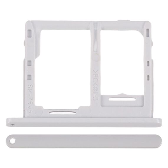Per Galaxy Tab A 10.5 pollici T595 4G ​​Vassoio scheda SIM + Vassoio scheda Micro SD (Bianco)
