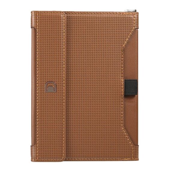 Borsa portadocumenti da viaggio multifunzionale RFID Antifurto Passaporto (marrone)