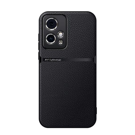 Per Honor 90 GT Custodia per telefono antiurto magnetica in pelle Litchi con copertura completa (nera)