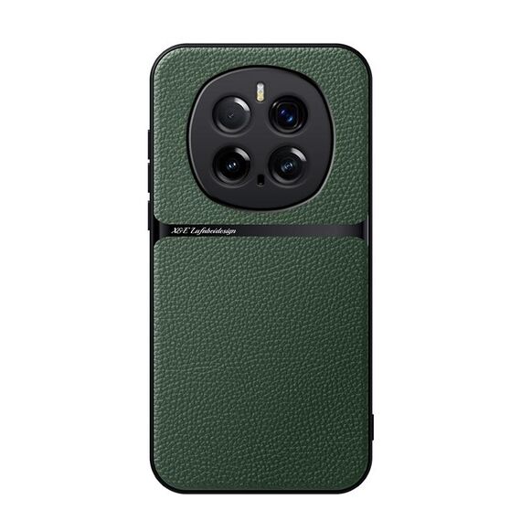 Per Honor Magic7 Pro Custodia per telefono antiurto magnetica in pelle Litchi con copertura completa (verde)