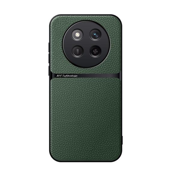 Per Honor X60 Pro Custodia per telefono antiurto magnetica in pelle Litchi con copertura completa (verde)