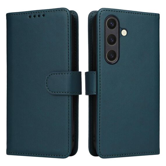 Per Samsung Galaxy S25 5G BETOPNICE BN-005 2 in 1 Custodia staccabile in vera pelle (blu)