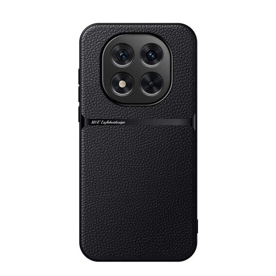 Per Redmi Note 14 Pro+ 5G Custodia per telefono antiurto magnetica in pelle Litchi a copertura totale (nera)