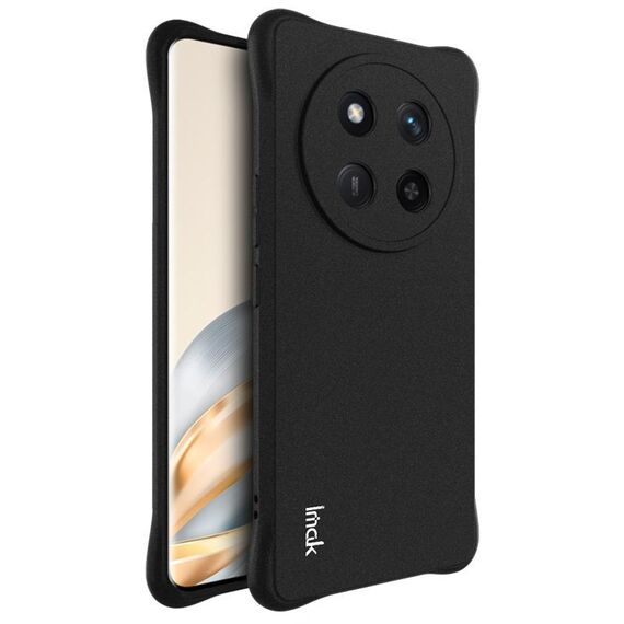 Per Honor Magic7 Lite imak Custodia antiurto in TPU per telefono Airbag (nero opaco)