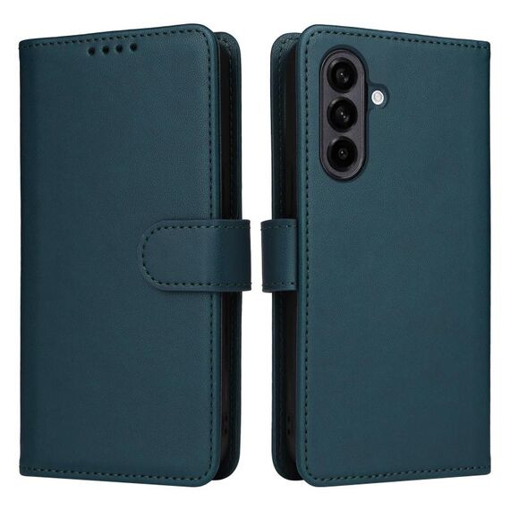 Per Samsung Galaxy A56 5G BETOPNICE BN-005 2 in 1 Custodia staccabile in vera pelle (blu)
