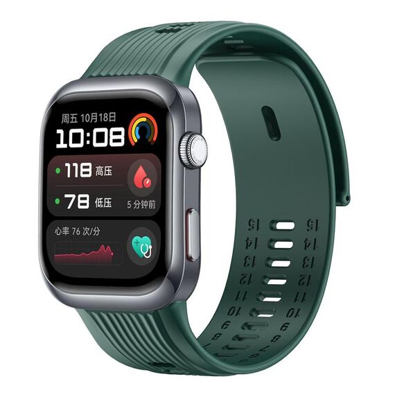 Per Huawei Watch D2 cinturino in silicone (verde scuro)