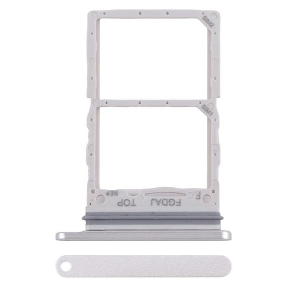 Per Samsung Galaxy Z Flip6 SM-F741B Vassoio scheda SIM originale (argento)