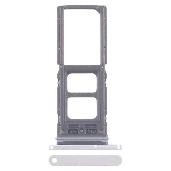 Per Samsung Galaxy Z Fold6 SM-F956B Vassoio scheda SIM originale (argento)