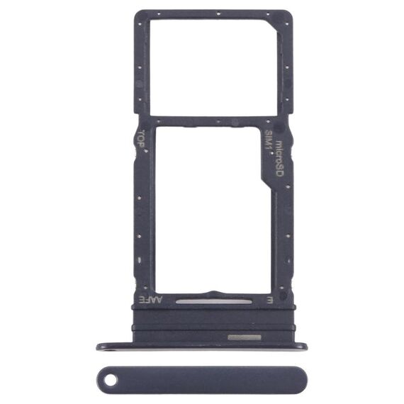 Per Samsung Galaxy A16 SM-A165F Vassoio scheda SIM originale + vassoio scheda Micro SD (nero)