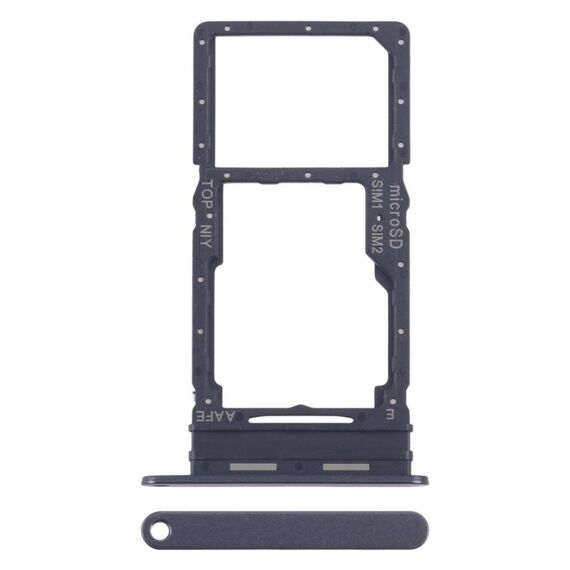 Per Samsung Galaxy A16 SM-A165F Vassoio scheda SIM originale + Vassoio scheda SIM / Micro SD (nero)