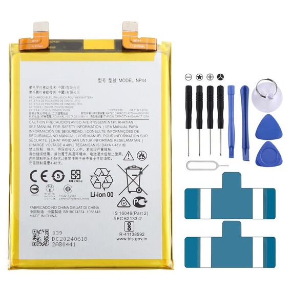 Per Motorola Moto S30 Pro NP44 4400mAh Batteria sostitutiva