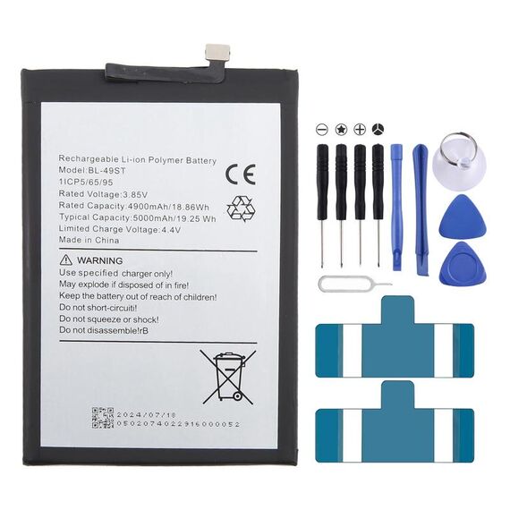 Per Tecno Spark 10 Pro BL-49ST 5000mAh Batteria sostitutiva
