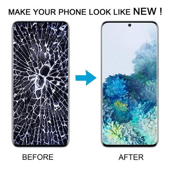 Schermo LCD OLED per Samsung Galaxy S20+ 4G/5G SM-G985/986 Digitizer Assemblaggio completo con cornice EDA004990902