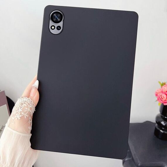 Per Huawei Matepad Air 2024 Custodia per tablet in TPU con spray all'olio e pelle delicata (nero)