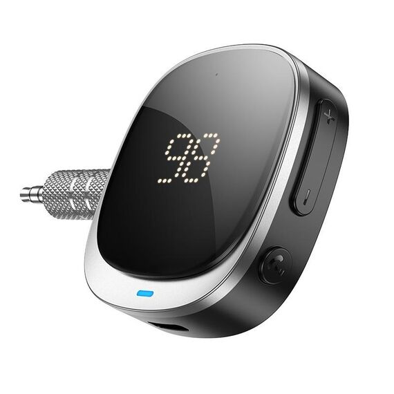 Ricevitore Bluetooth AUX per auto da viaggio hoco E80 (nero)