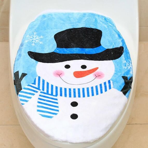 Fancy Christmas Decoration Cappello per il citato di neve coperchio coperchio, dimensioni: 48 x 43 cm