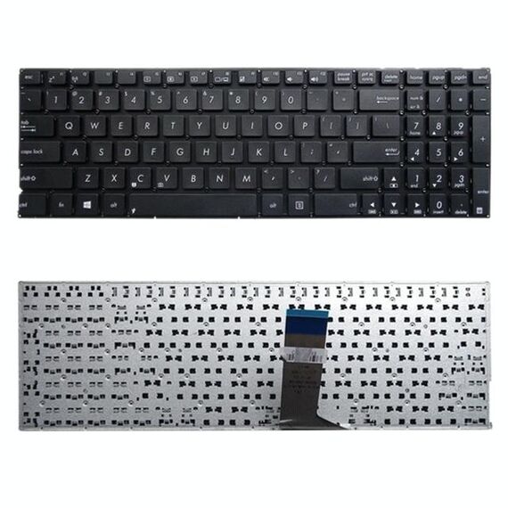 Tastiera USA per Asus X555 X555B X555D X555L X555LA X555LJ X555LB X555U X555Y (nero)
