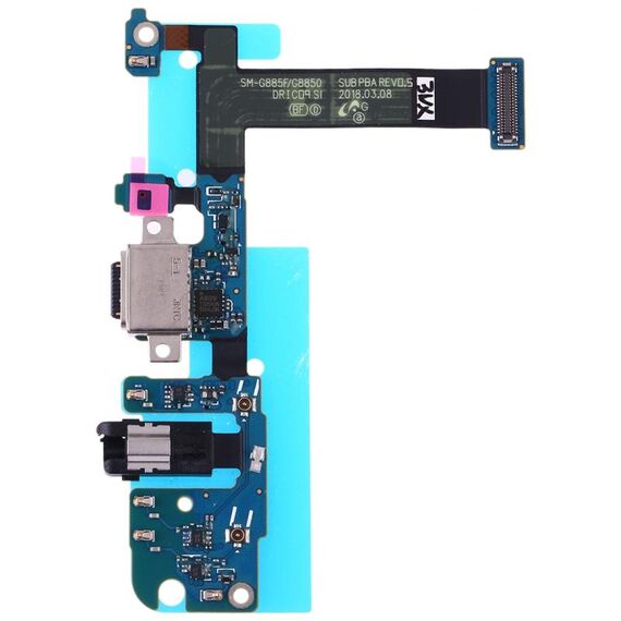 Per Galaxy A8 Star (A9 Star) SM-G8850 Scheda porta di ricarica con IC