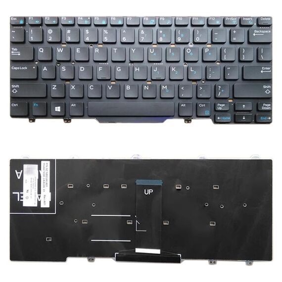 Tastiera della versione degli Stati Uniti per Dell Latitude 3340 E3340 7350 E5450 E7450 5450 7450