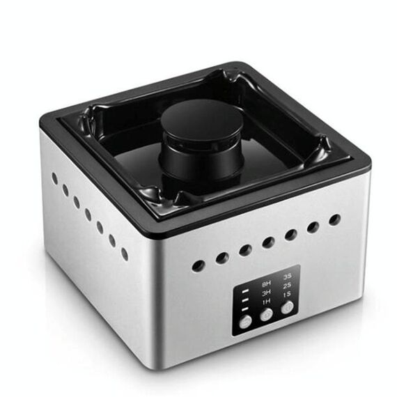 Posacenere Purificatore d'aria Casa Rimozione fumo da interni Piccolo manufatto antifumo da scrivania da tavolo (nero)