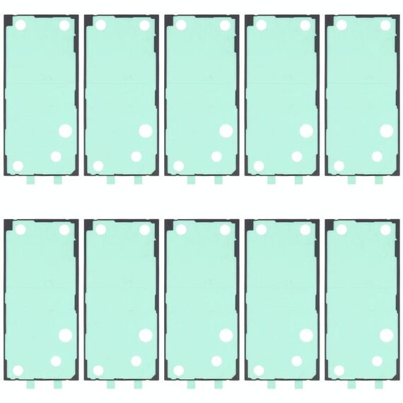 Per Samsung Galaxy S22 Ultra 5G SM-S908B 10 pezzi di adesivo per cover posteriore