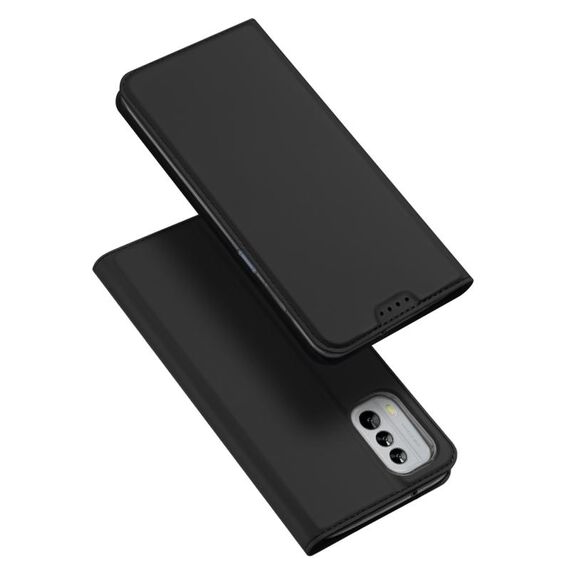 Per Nokia G60 DUX DUCIS Skin Pro Series Custodia in pelle per telefono (nero)