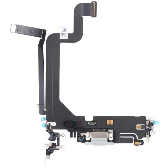 Per iPhone 14 Pro Max Cavo flessibile per porta di ricarica originale (bianco)