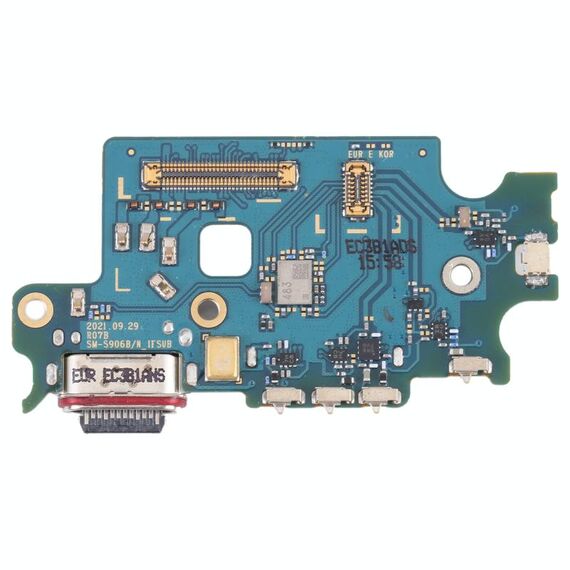 Per Samsung Galaxy S22 + 5G SM-S906B Versione UE Scheda porta di ricarica originale