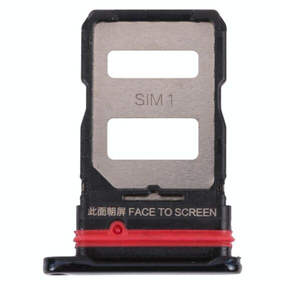 Vassoio della scheda SIM + vassoio della scheda SIM per Xiaomi Mi 11t / 11t Pro 21081111RG (nero)
