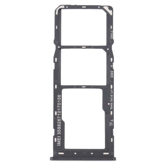 Per TCL 30 SE / 30E / 305/306 Vassoio scheda SIM originale + Vassoio scheda SIM + Vassoio scheda Micro SD (grigio)